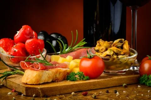 Spanish tapas Stock Photos