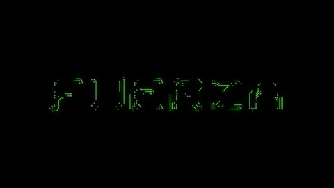 Spanish text power in the form of printed circuit board tracks Stock Footage 103953500