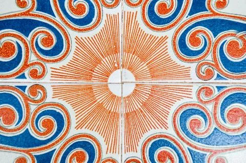 Spanish tile Stock Photos