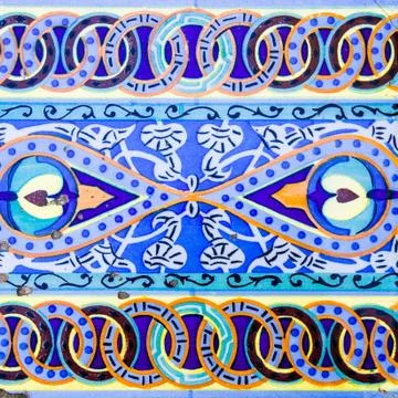 Spanish tile Stock Photos