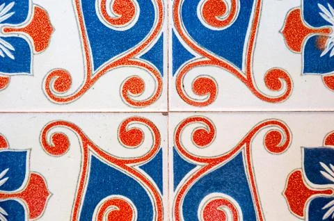 Spanish tile Stock Photos