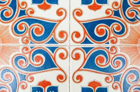 Spanish tile 写真素材