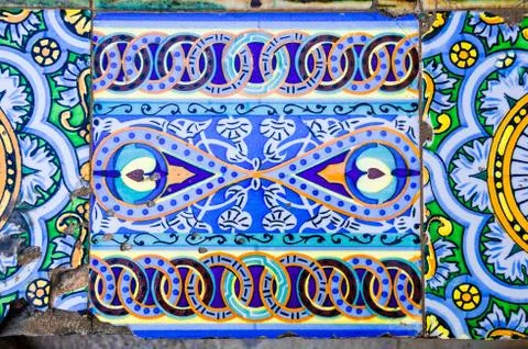 Spanish tile Stock Photos