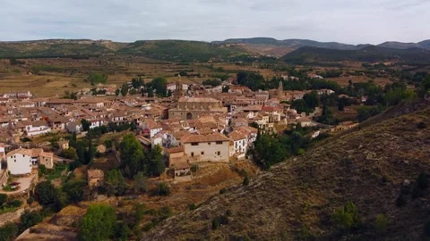 Spanish town 1 Stock Footage 138082824