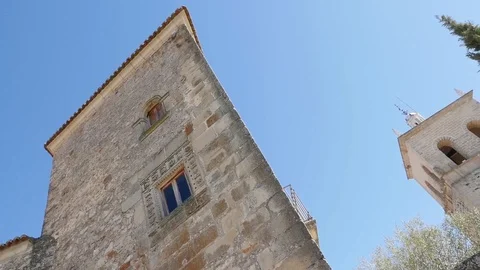 Spanish Town Trujillo Video stock 85765219