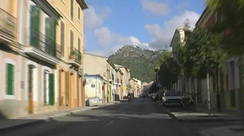 Spanish village Stock Footage 4019906