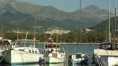 Spanish village Stock Footage 4024876