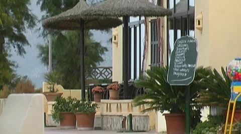 Spanish village Stock Footage 4029577