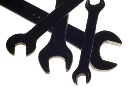 Spanner close up Stock Photos