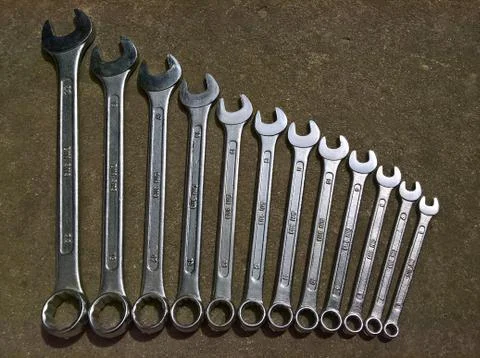 Spanner Collection Stock Photos