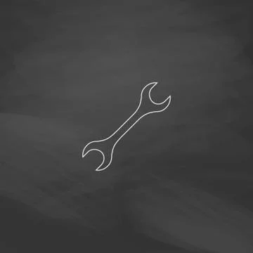 Spanner computer symbol イラスト素材