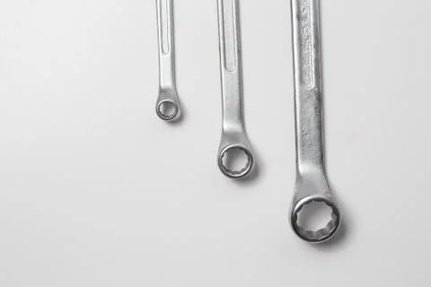 Spanner Heads Set Foto stock