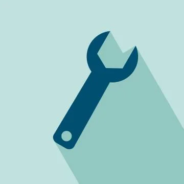 Spanner Icon Stock Illustration