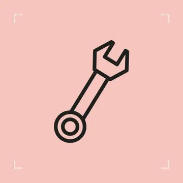 Spanner Illustrazione stock