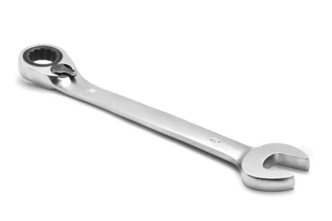 Spanner ratchet wrench Stock Photos