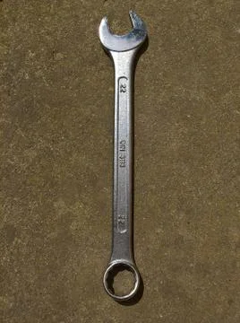 Spanner Silver Stock Photos