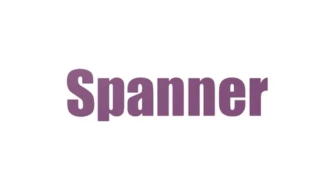 Spanner Tag Cloud Animated Isolated 库存影片 103559634