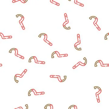 Spanner wrench vector seamless pattern Illustrazione stock