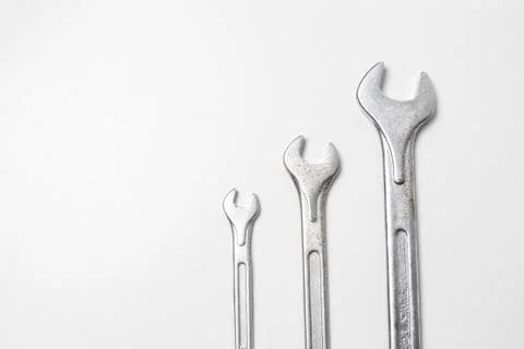 Spanners Copy Space Foto stock