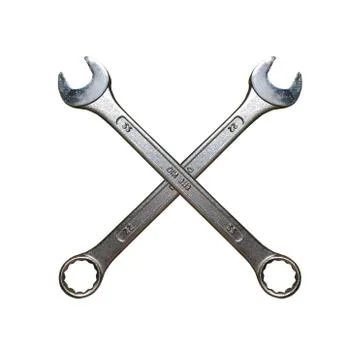 Spanners Crossed Stock Photos