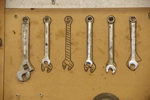 Spanners Stock Photos
