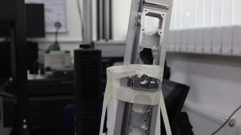 Spare parts created by 3D printer Stock Footage 286047307