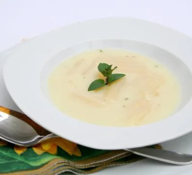 Spargelsuppe Stock Photos