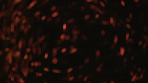 Spark From Fire In The Dark Night Campfire Fire Wood Burn Burnt Coal Flame Video Stock Footage 267011547