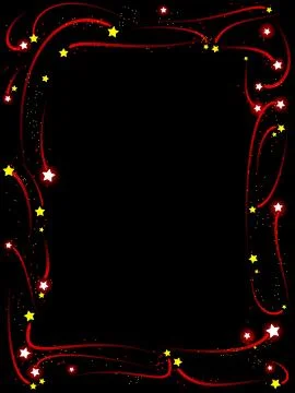 Spark frame Stock Illustration