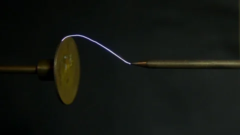 Spark gap og induction apparatus. Stock Footage 91137315