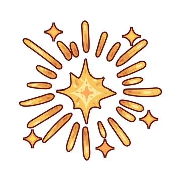 Spark illustration Stock Illustration