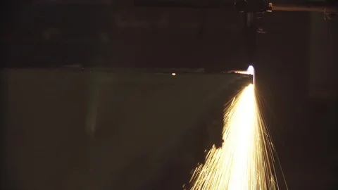 Spark metal welding Stock Footage 102771407