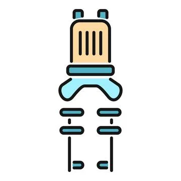 Spark plug engine ignition automotive car part icon Иллюстрация