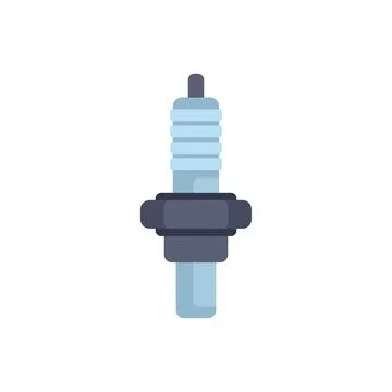 Spark plug engine part providing ignition for combustion engines Stock Illustration