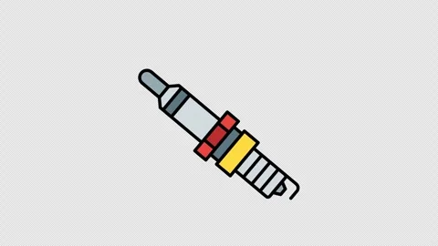 Spark Plug Stock Footage 291050086