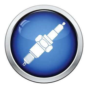 Spark plug icon Stockillustratie