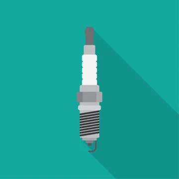 Spark plug icon Stock Illustration