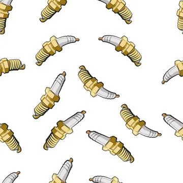 Spark plug イラスト素材