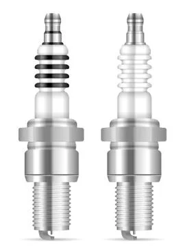 Spark plug Stock Illustration