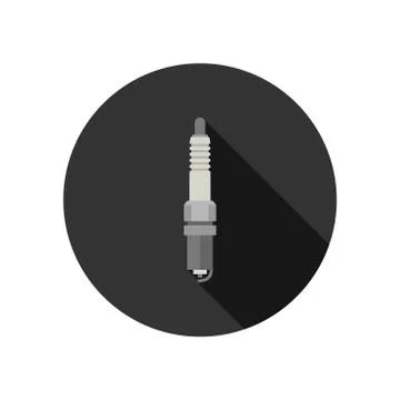 Spark plug Illustrazione stock