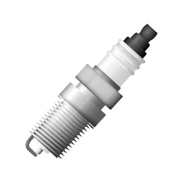 Spark plug. Illustrazione stock