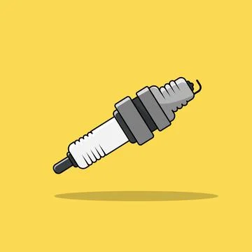Spark Plug Stock Illustration