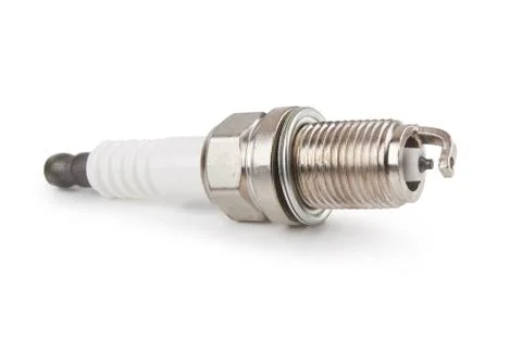 Spark plug isolated Stock Photos