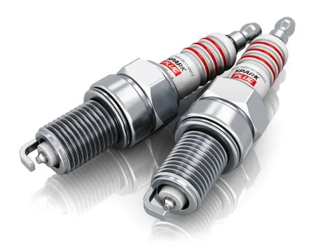 Spark plugs Illustrazione stock