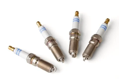 Spark plugs Stock Photos