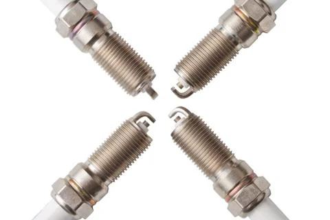 Spark plugs Stock Photos