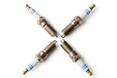 Spark plugs Stock Photos