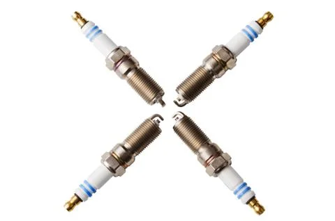 Spark plugs Stock Photos