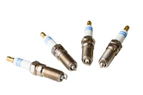 Spark plugs Stock Photos