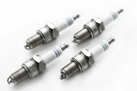 Spark plugs Stock Photos